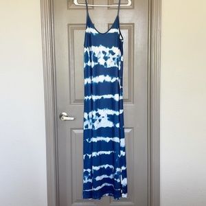 Misslook Tie Dye Slip Maxi Dress